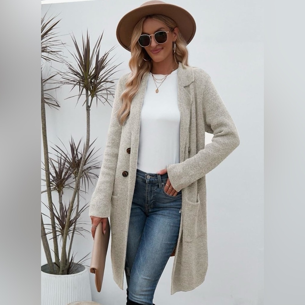 Long Cardigan Sweater “Coatigan”